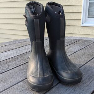 BOGS Black Waterproof Boots